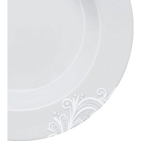 Prato Avulso Fundo 23cm Capri Madri Porcelana Germer